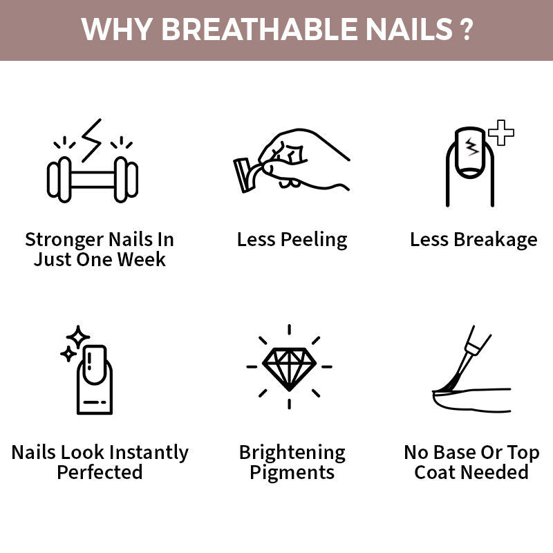 Breathable Nail Enamel