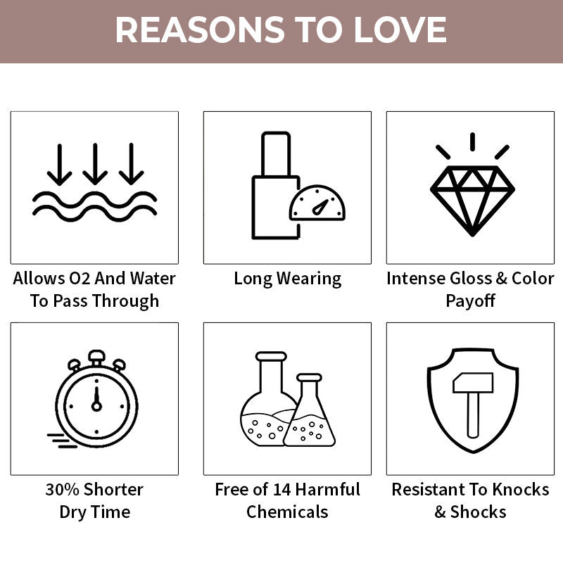Breathable Nail Enamel