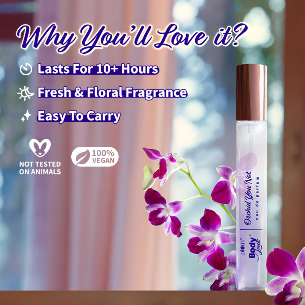 BodyLovin Orchid-You-Not Eau De Parfum - Long Lasting Fresh Floral Perfume