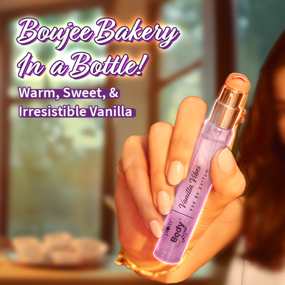 BodyLovin Vanilla Vibes Eau De Parfum - Long Lasting Warm Vanilla Perfume