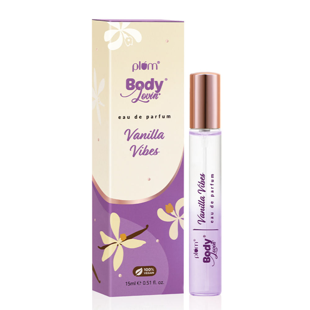 BodyLovin Vanilla Vibes Eau De Parfum - Long Lasting Warm Vanilla Perfume