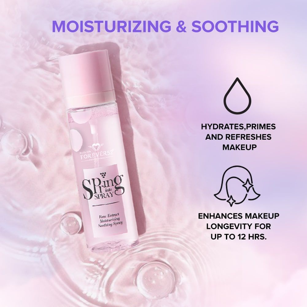 Rose Extract Moisturizing Soothing Spray