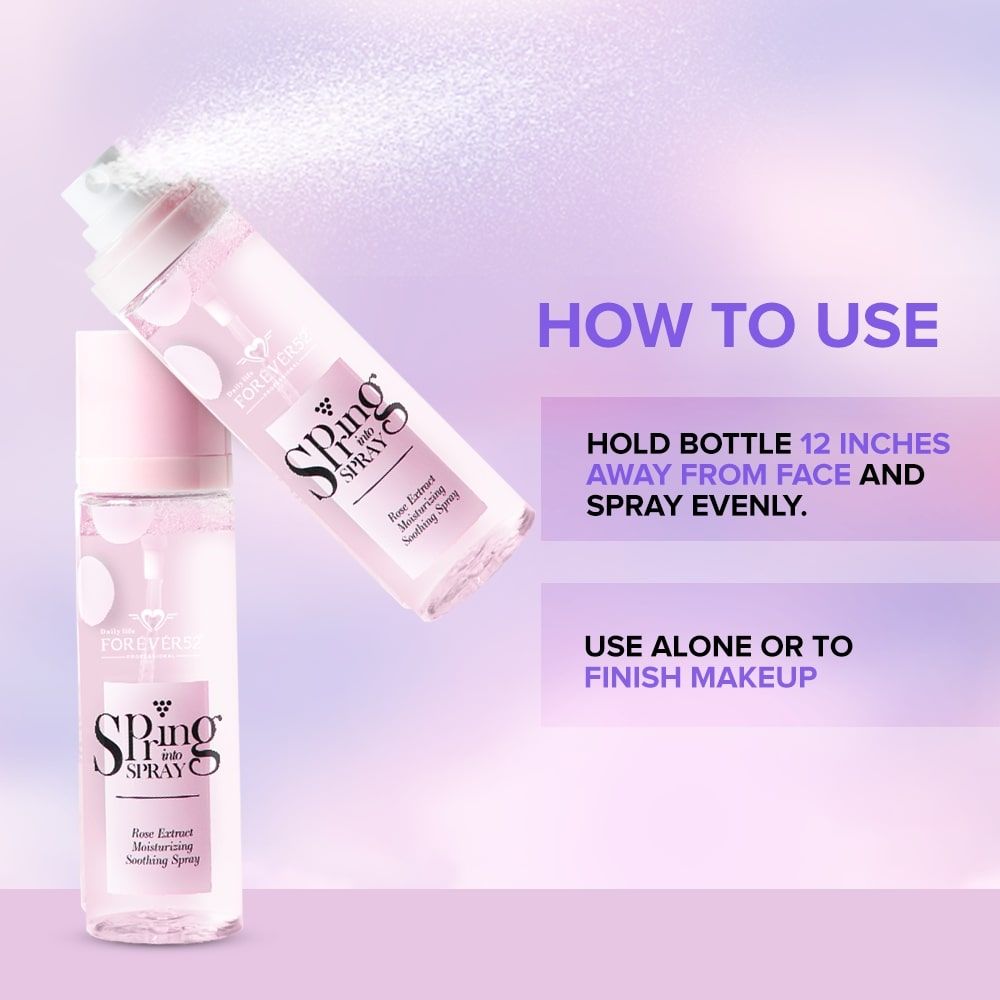Rose Extract Moisturizing Soothing Spray