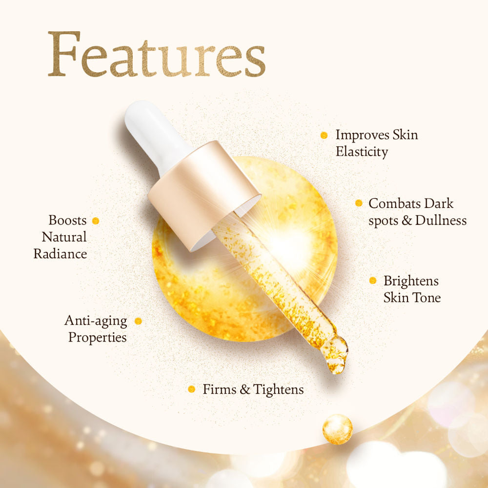 24k Rose Gold Face Primer Oil Lightweight Hydration & Radiant Finish