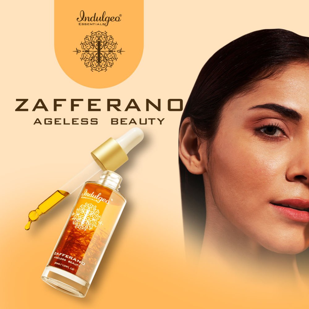 Ageless Beauty Zafferano Oil With Saffron, Lupin Seed Extract, Coenzyme Q10