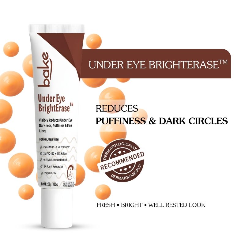 BrightErase Under Eye Cream – 2% Caffeine for Under-Eye Darkness, Puffiness & Fine Lines