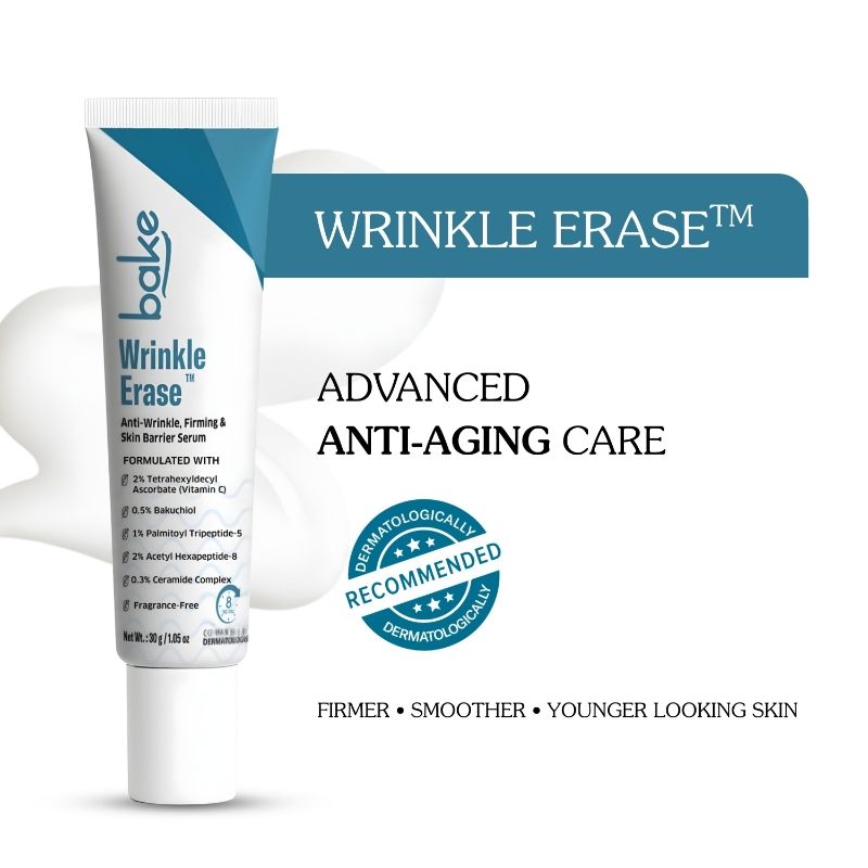Wrinkle Erase Anti-Wrinkle, Firming & Skin Barrier Serum Cream For Fine Lines, Aging Skin