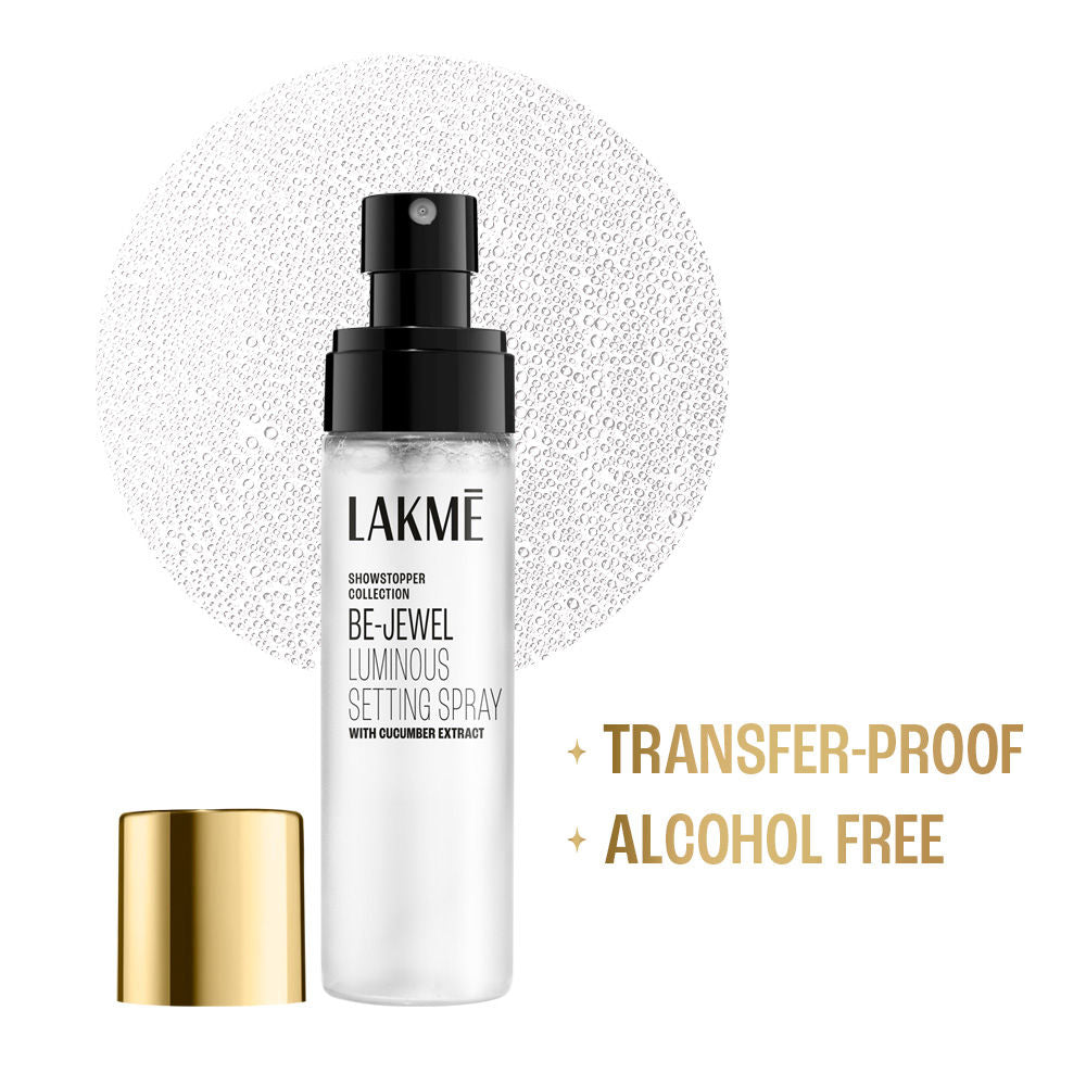 Be-Jewel Luminous Setting Spray - Weightless Mist, Up to 16 Hr Lock in, Alcohol Free