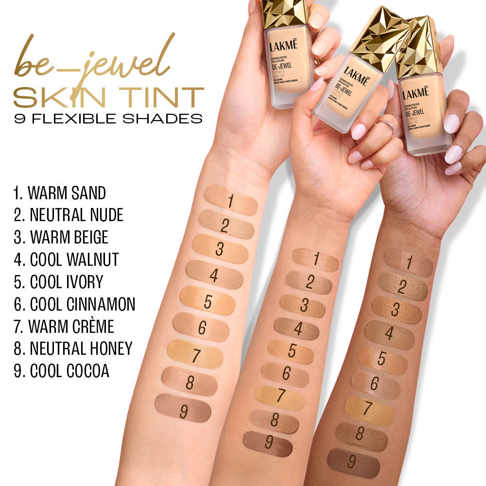 Be-Jewel Luminous Skin Tint - 24HR Long Lasting, Up To 2X Luminous Glow