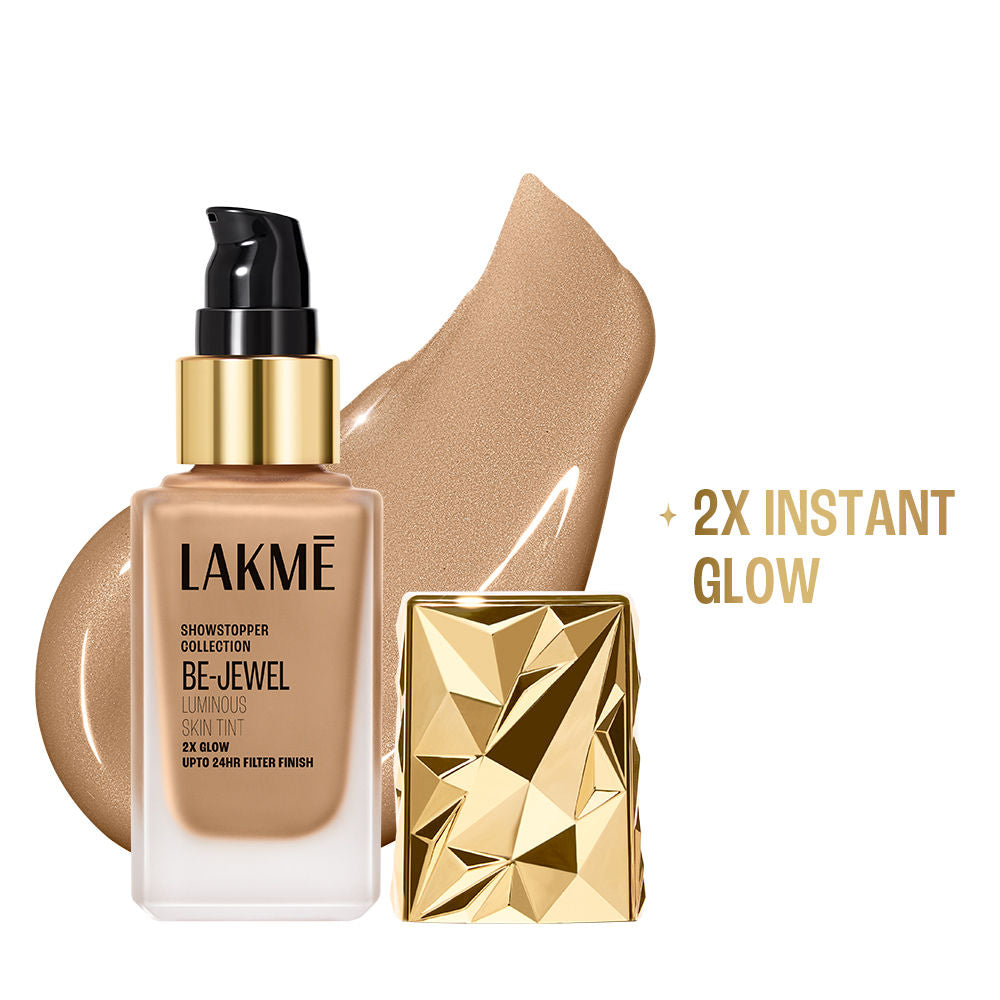 Be-Jewel Luminous Skin Tint - 24HR Long Lasting, Up To 2X Luminous Glow - Cool Walnut
