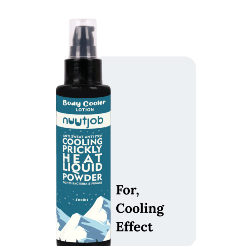 Body Cooler Cooling Liquid Powder For Instant Relief For Men