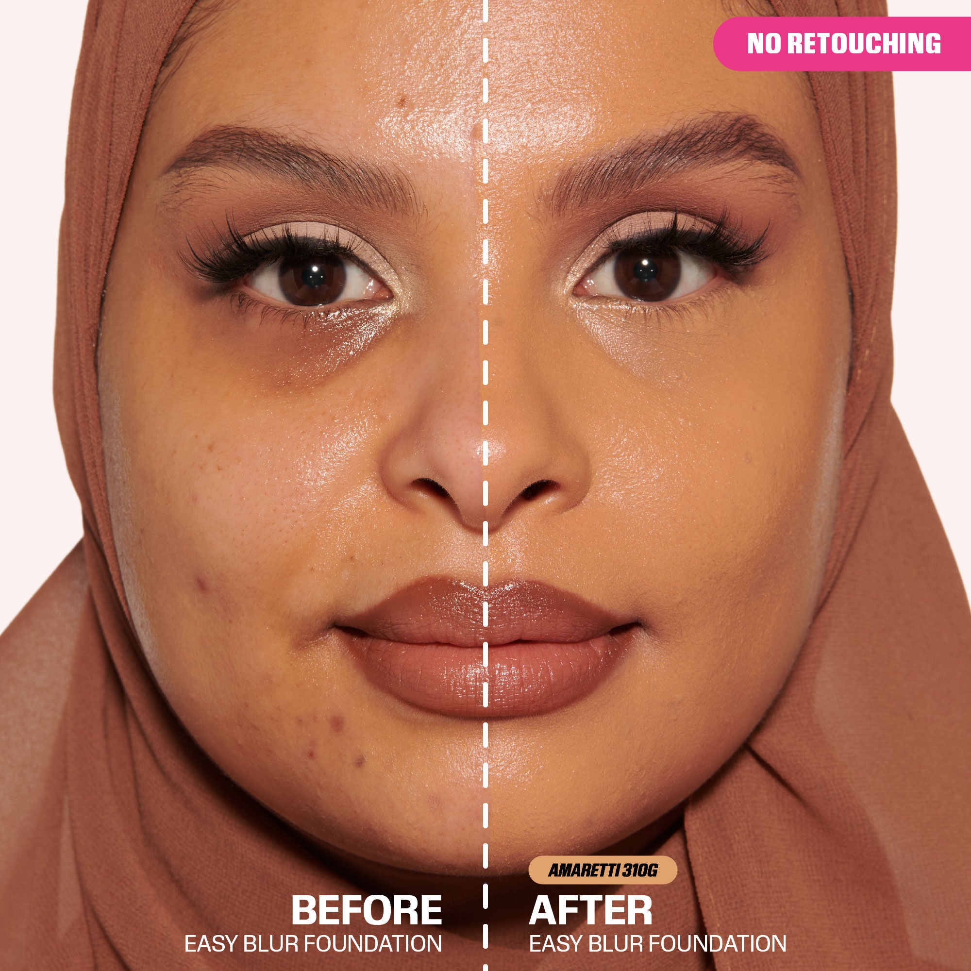 Mini Easy Blur Natural Airbrush Foundation with Niacinamide