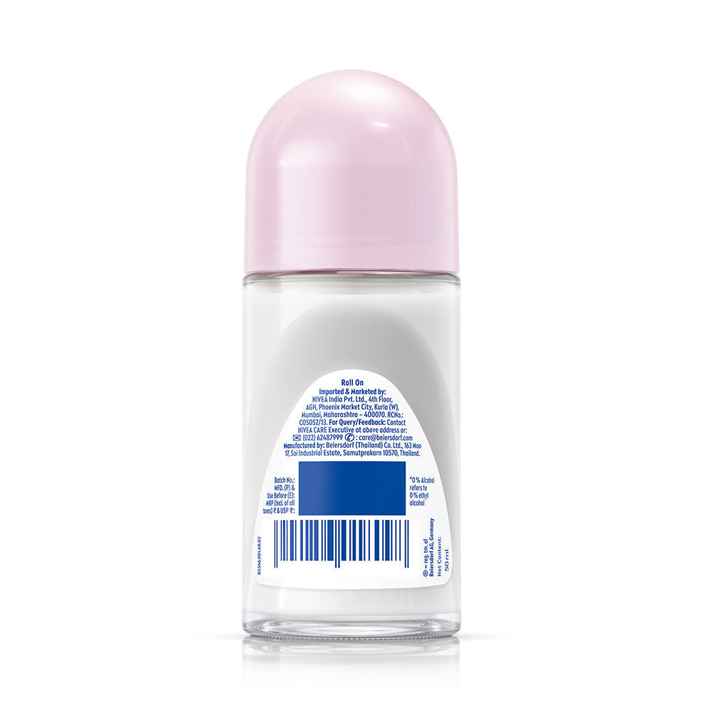 Pearl & Beauty Fine Fragrance Deo Roll For Women, 72H Odor Protection, 0% Alcohol