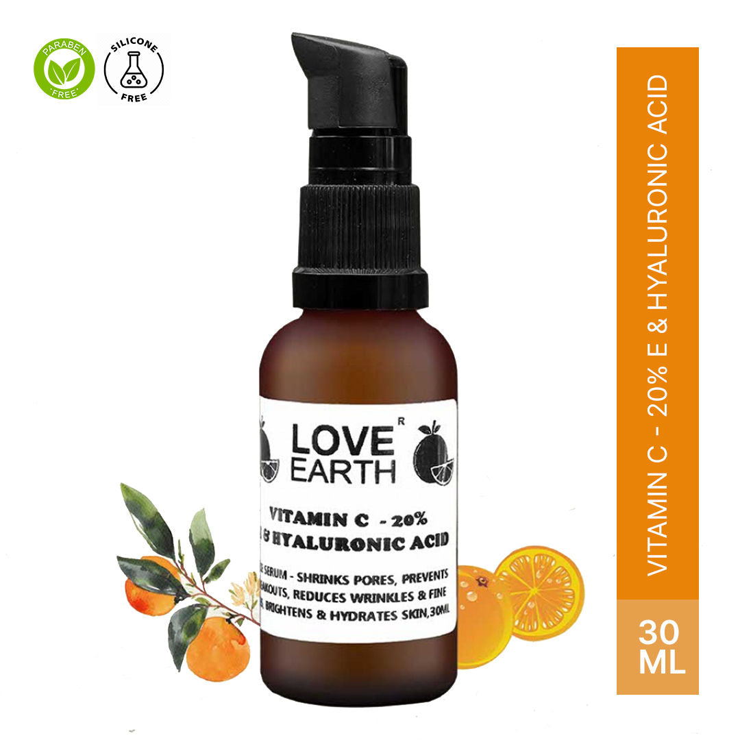 Vitamin C Serum for Skin Hydration with Pure Vitamin C & Witch Hazel
