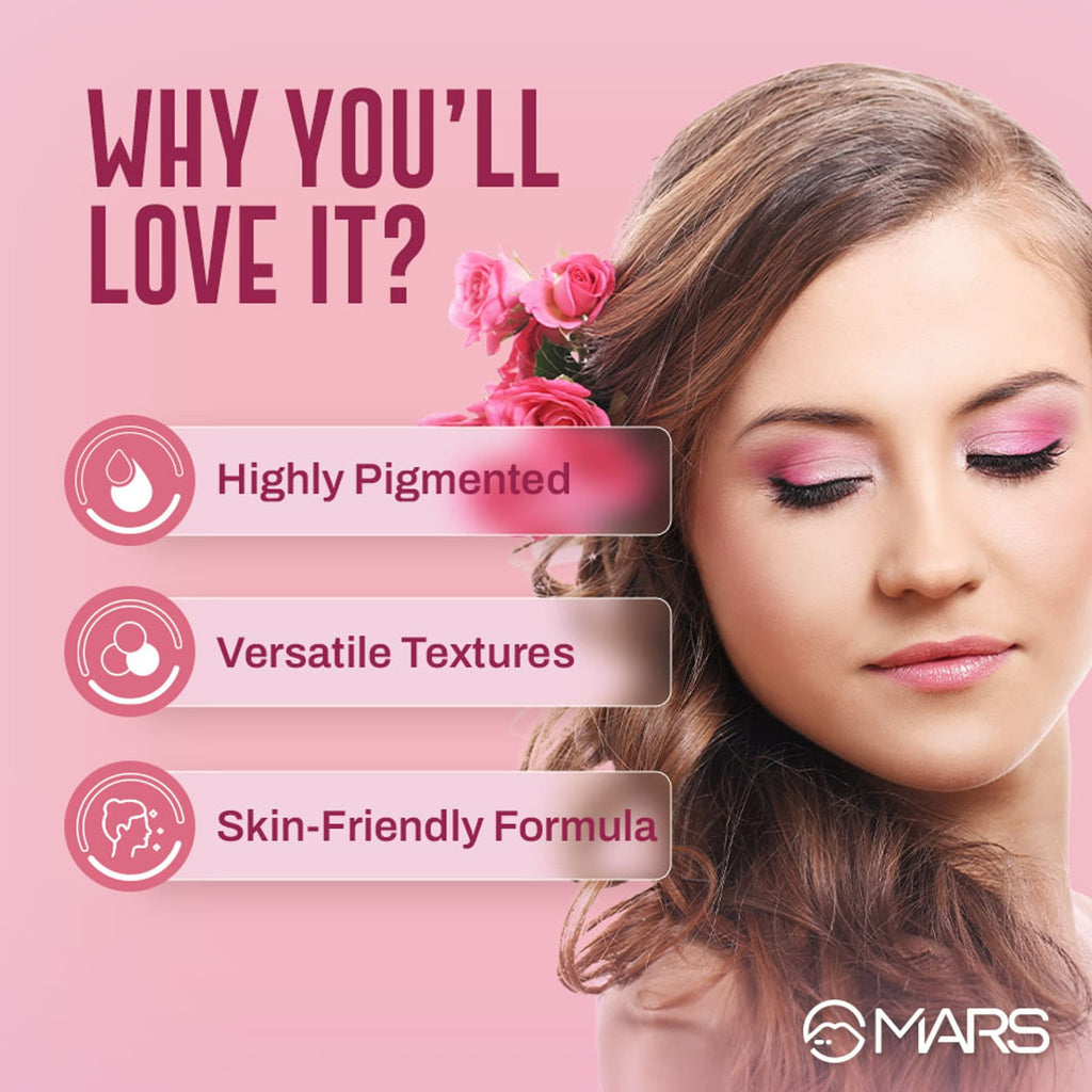 Blooming Matte & Shimmer Eyeshadow Palette