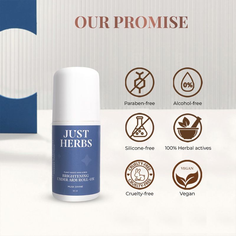 Musk Divine Brightening Under Arm Roll-On Deodorant For Men