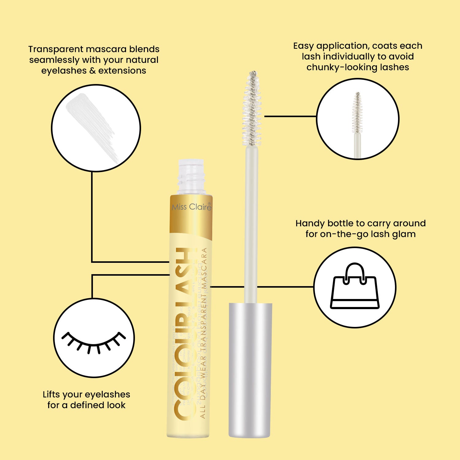 Colourlash All Day Wear Transparent Mascara