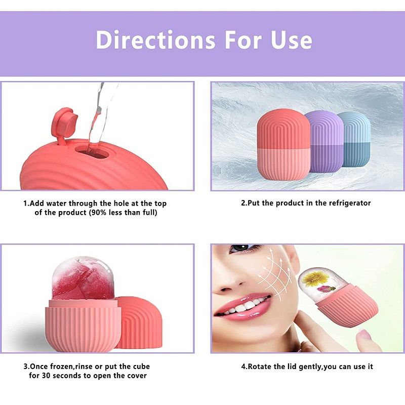 Premium Ice Facial Roller For Face, Eye, Neck And Body Facial Skin Care Tool