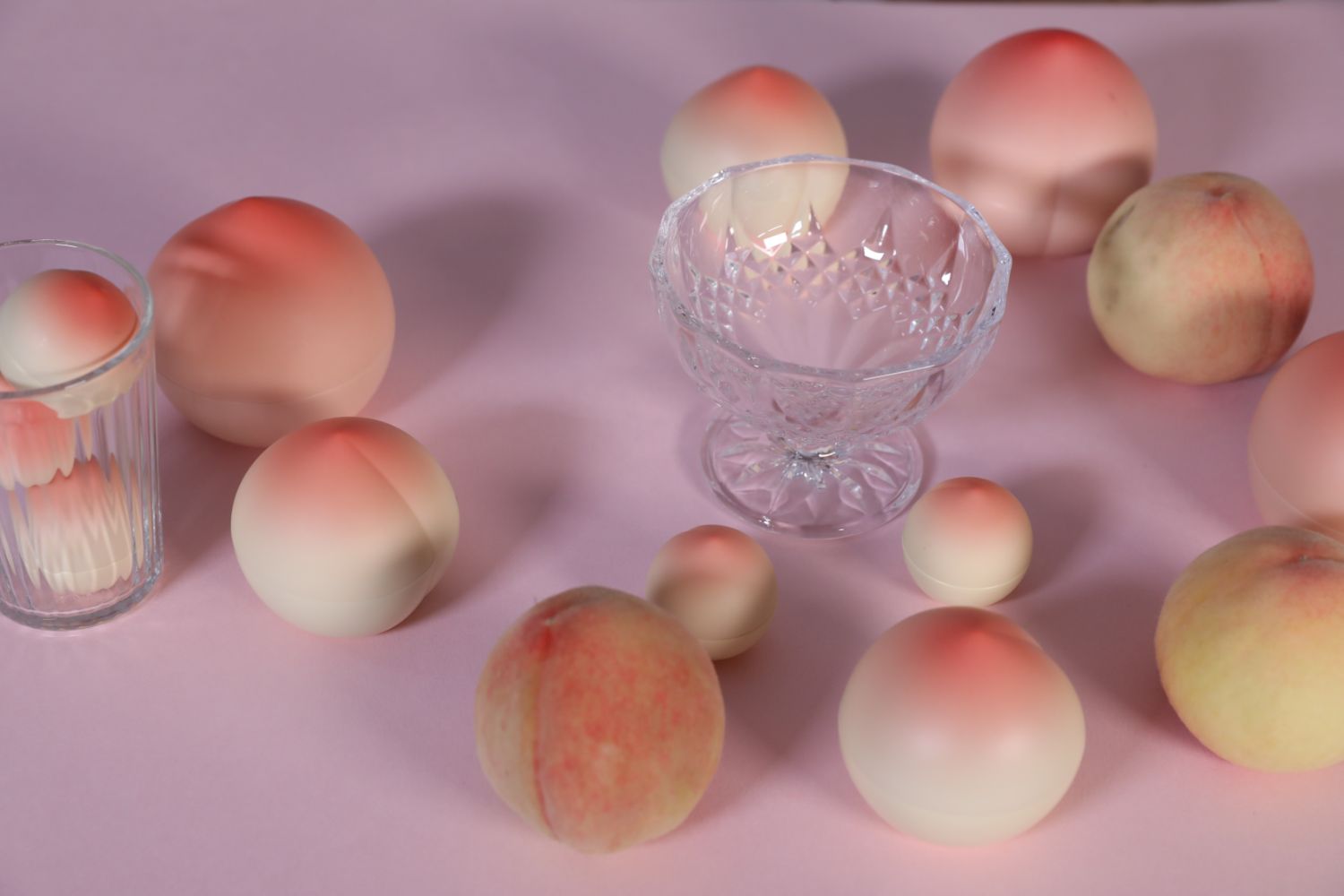 Korean Mini Peach Lip Balm with SPF 15 to Hydrate, Plump & Soften Lips