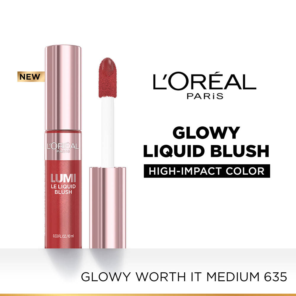 Lumi Le Liquid Blush, Radiant & Glowy Finish - Glowy Worth It Medium