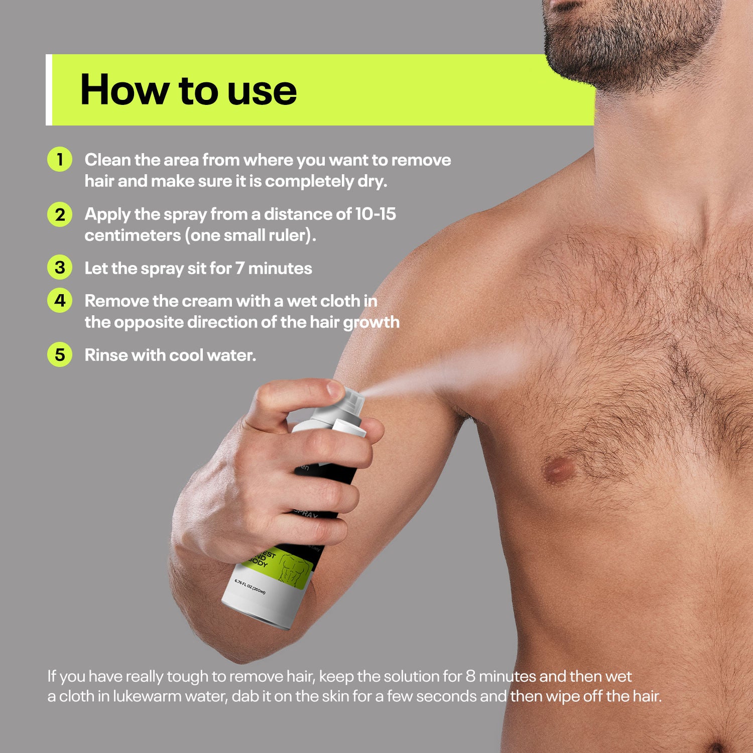 Men Hair Removal Cream Spray For Men
