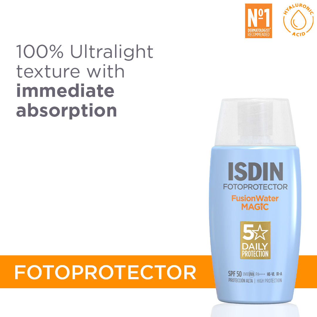 Fotoprotector Fusion Water Magic SPF 50 PA ++++