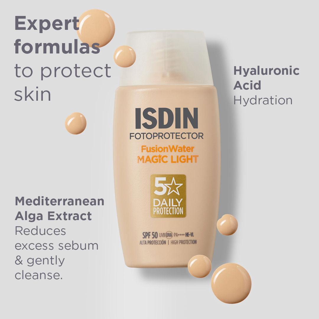 Fotoprotector Fusion Water Magic Color SPF 50 PA++++