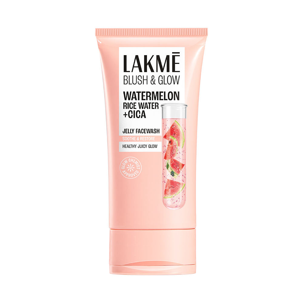 Blush & Glow Watermelon Rice Water + Cica Jelly Facewash