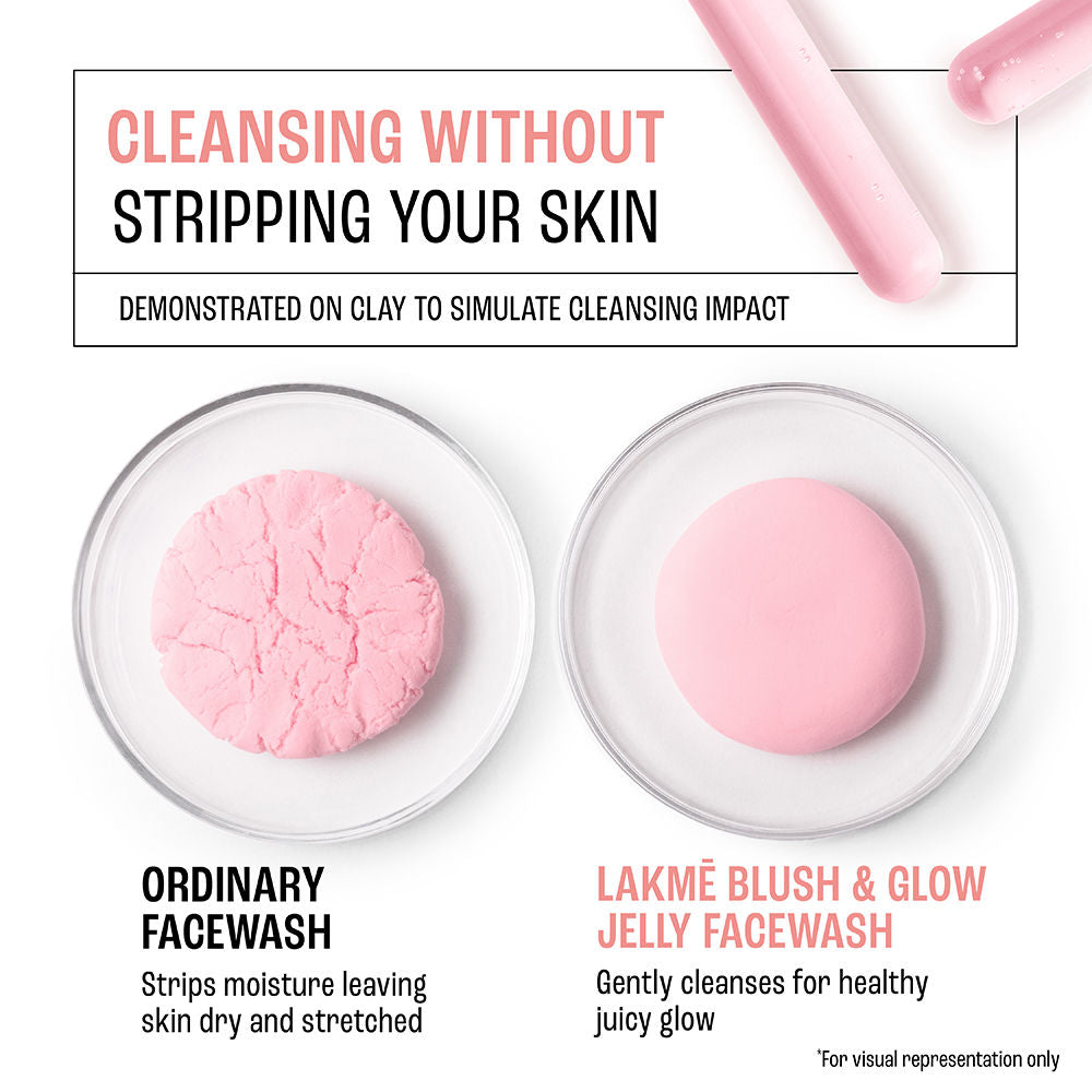 Blush & Glow Watermelon Rice Water + Cica Jelly Facewash