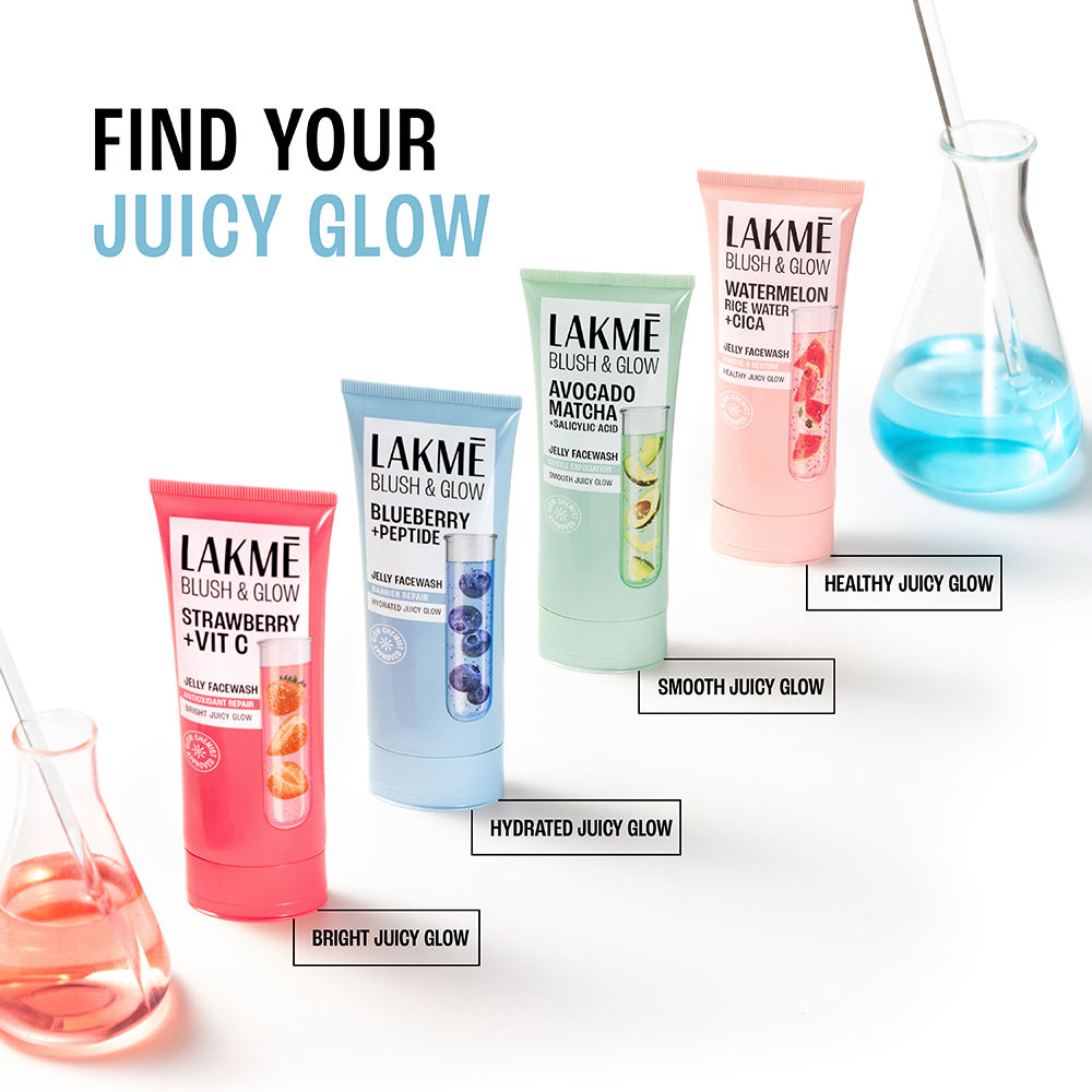 Blush & Glow Blueberry + Peptide Jelly Face Wash