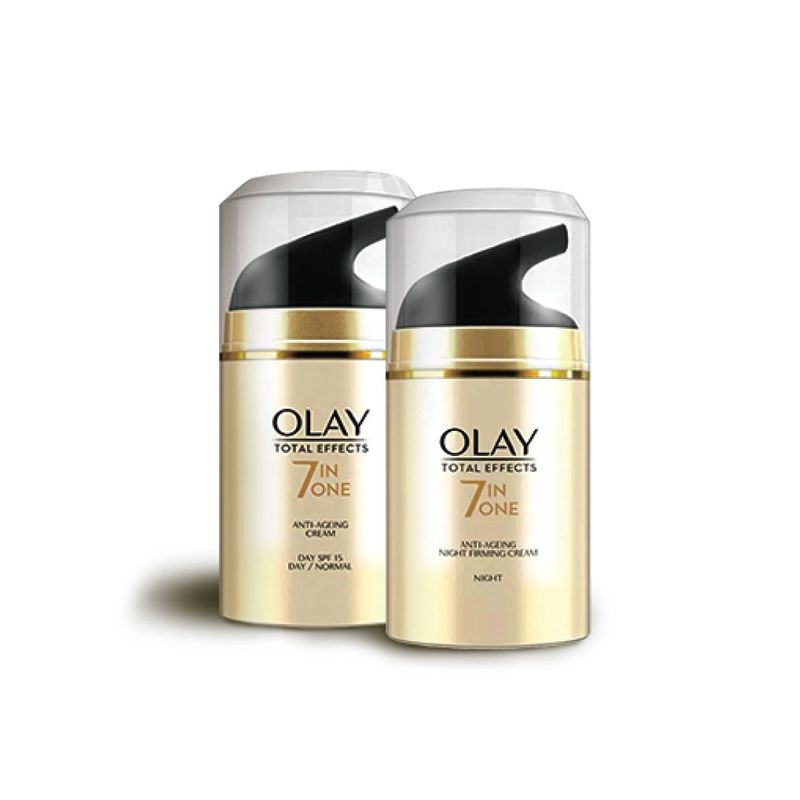 Total Effects Slay All Day With Day & Night Cream, Fights 7 Signs of Ageing With Niacinamide