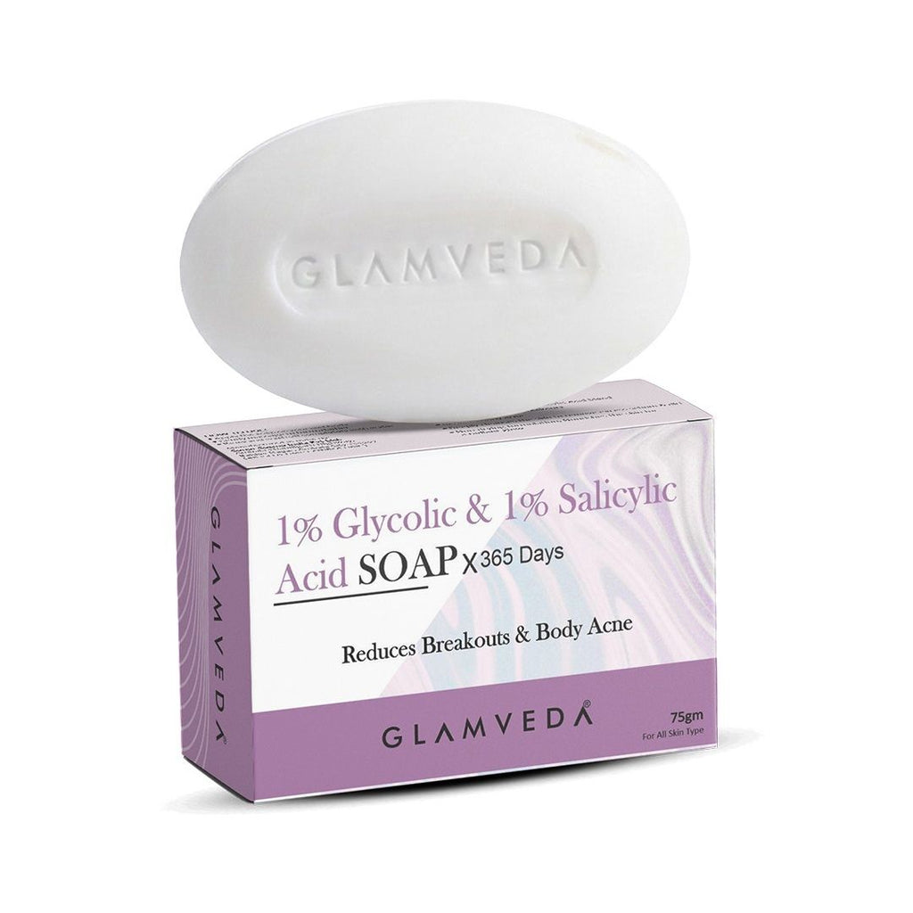 1% Glycolic Acid & 1% Salicylic Acid Body Acne Soap