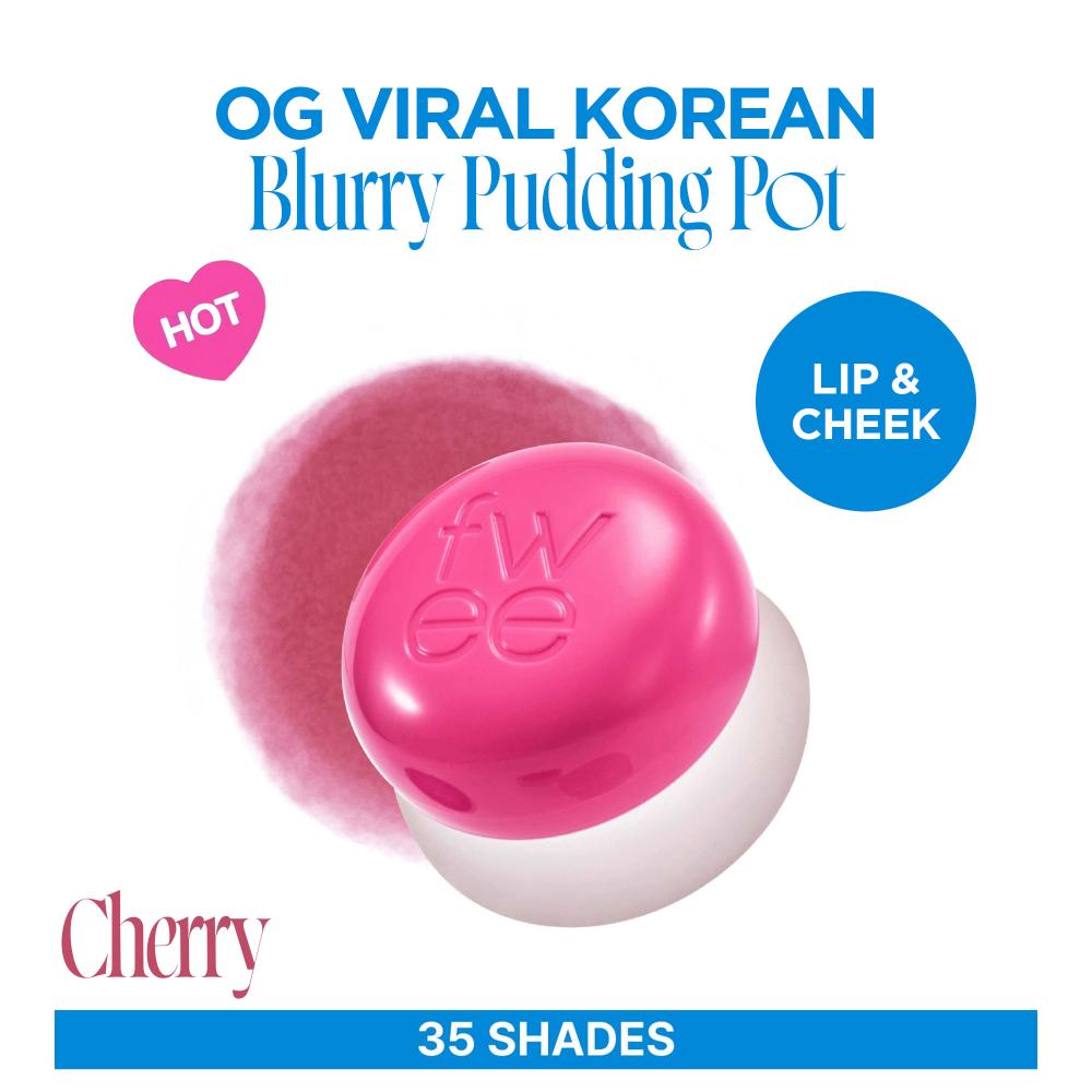 Lip&Cheek Blurry Pudding Pot - Cherry