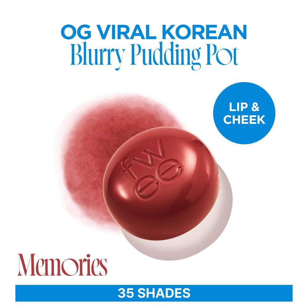Lip&Cheek Blurry Pudding Pot - Memories