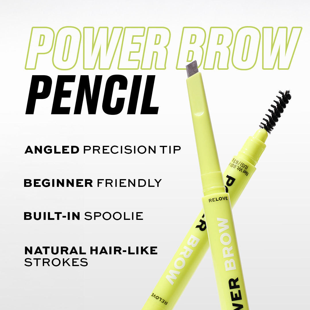 Revolution Relove Power Brow Pencil Dark Brown
