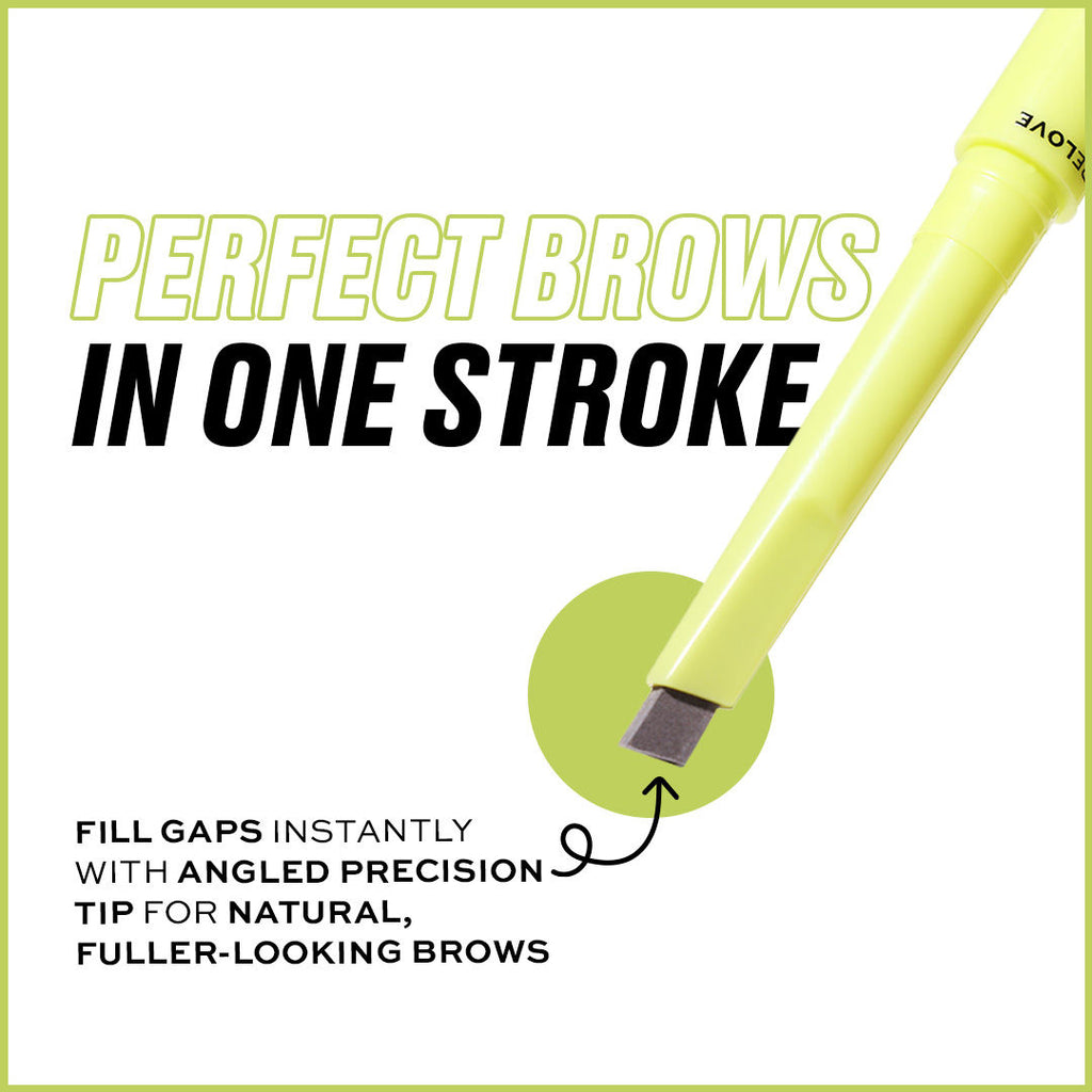 Revolution Relove Power Brow Pencil Dark Brown