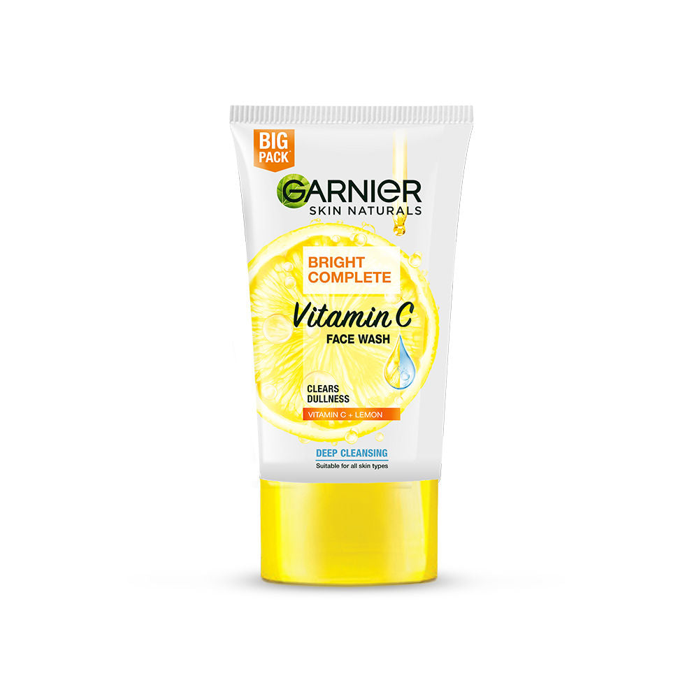 Vitamin C Gel Face Wash for Brighter Skin Gently Cleanses Skin & Removes impurities