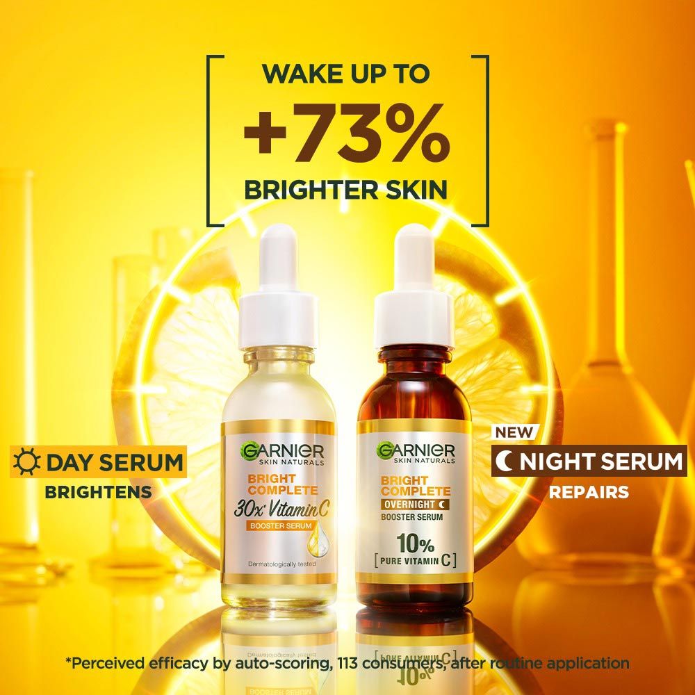 Bright Complete Vitamin C+ Serum with 10% Pure Vitamin C to Repair & Brighten Skin