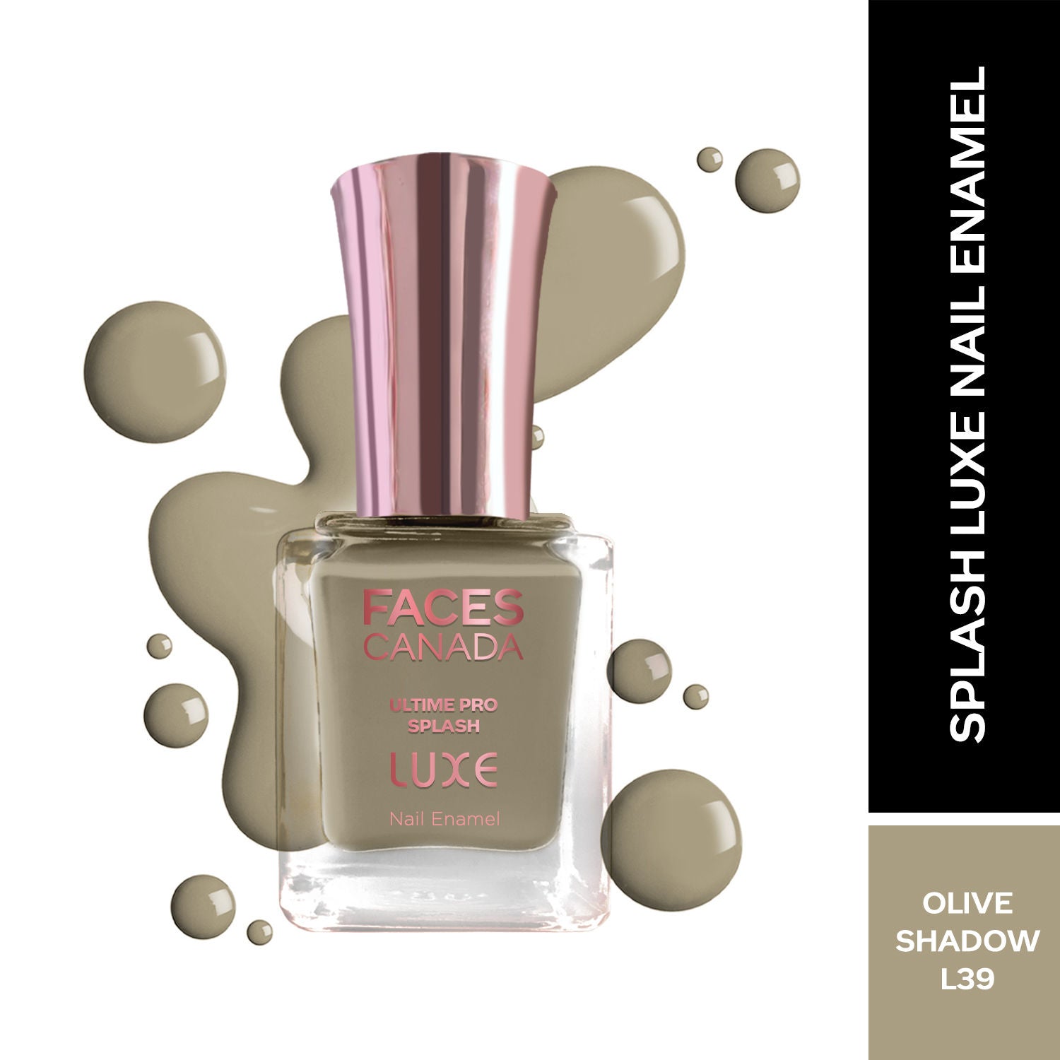 Ultime Pro Splash Luxe Nail Enamel - Olive Shadow L39