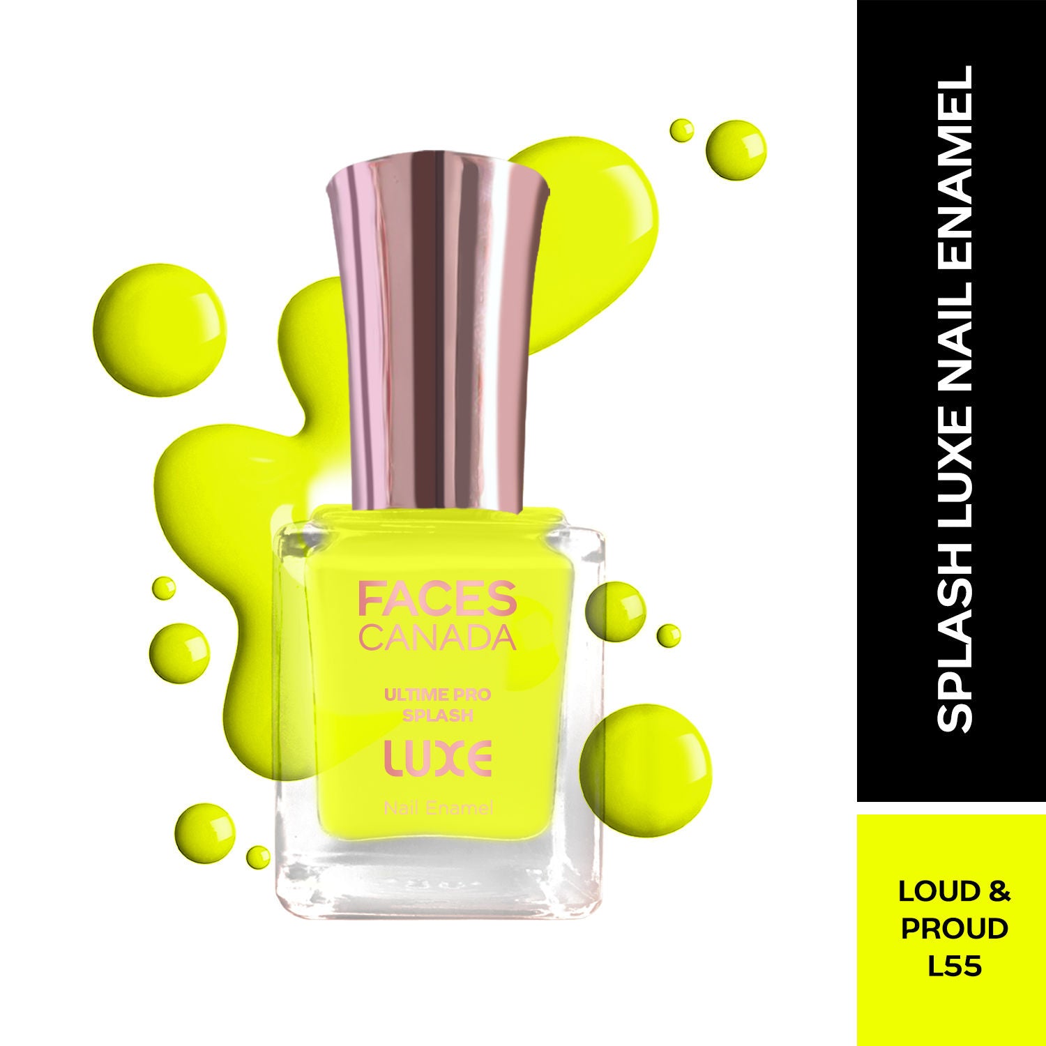 Ultime Pro Splash Luxe Nail Enamel - Loud Proud L55