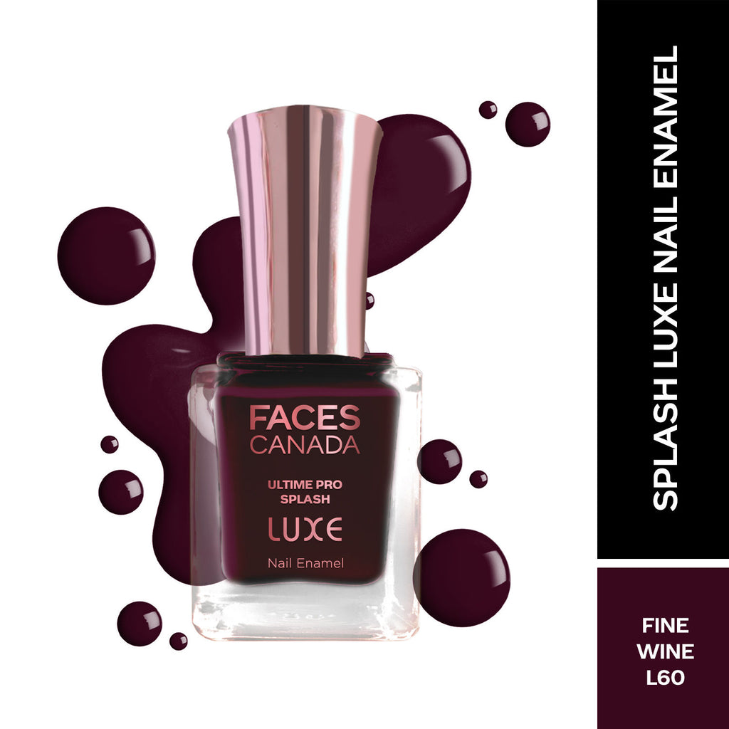 Ultime Pro Splash Luxe Nail Enamel - Fine Wine L60
