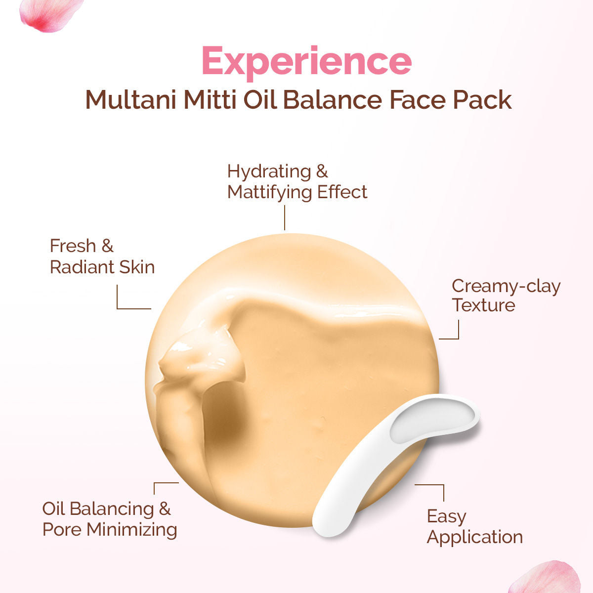 Multani Mitti Oil Balance Face Pack Controls Oil, Minimizes Pores & Gives Radiant Skin