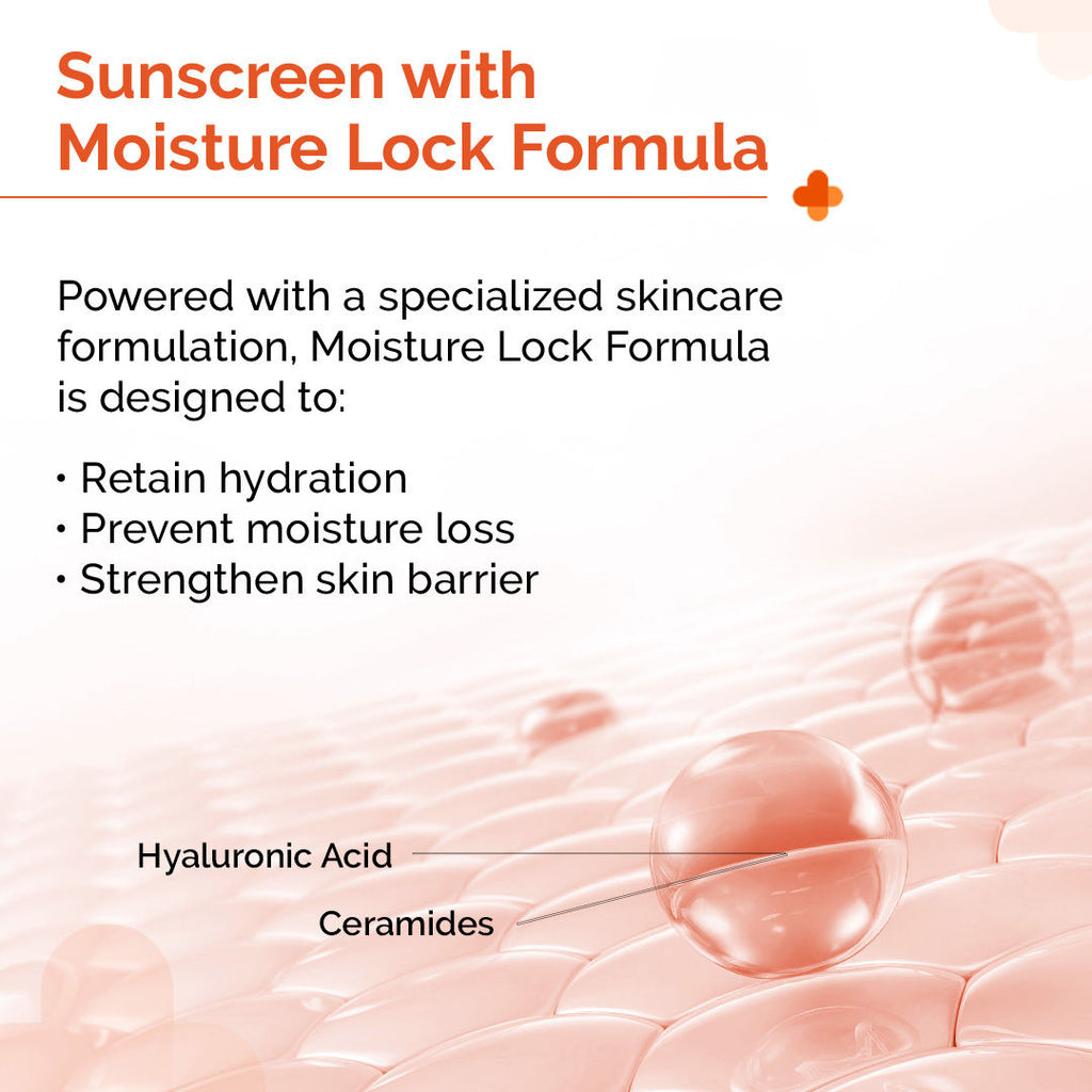 1% Hyaluronic Sunscreen Hydrating Gel Spf 50 Pa++++ For Dry & Sen... - In-Vivo tested