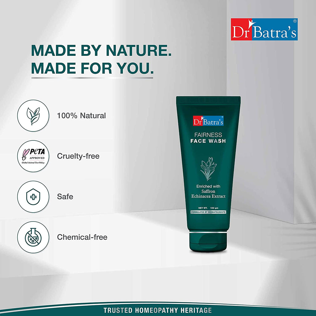Fairness Face Wash Enriched With Saffron Echinacea Extract