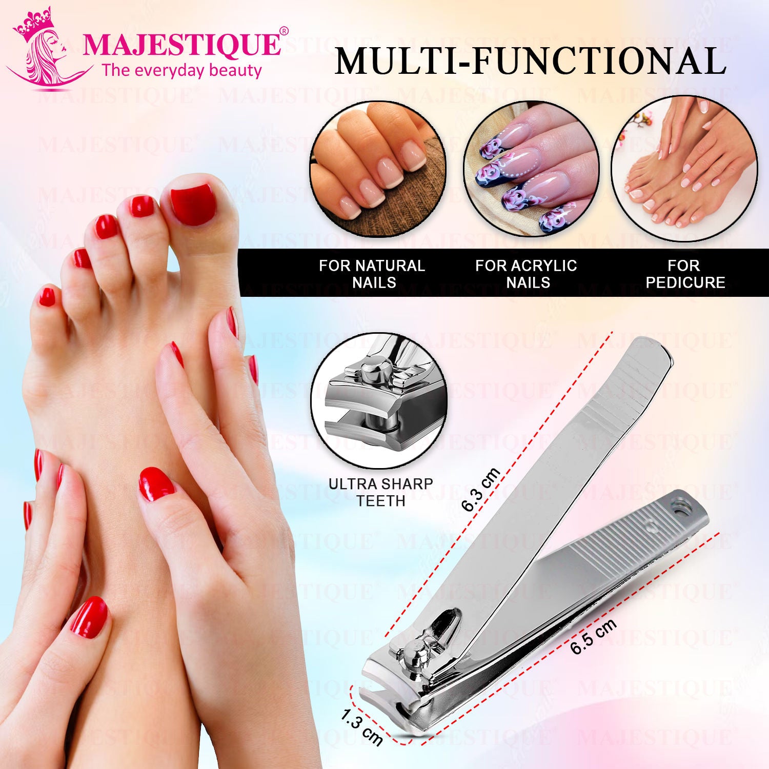 Premium Large Nail Cutter, Big Nail Cutter For Thick Nails, Toes Nail & Fingernails