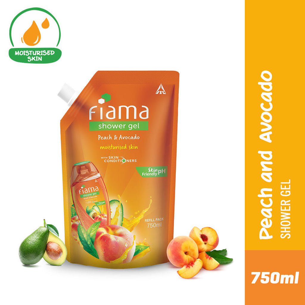 Peach & Avocado Shower Gel