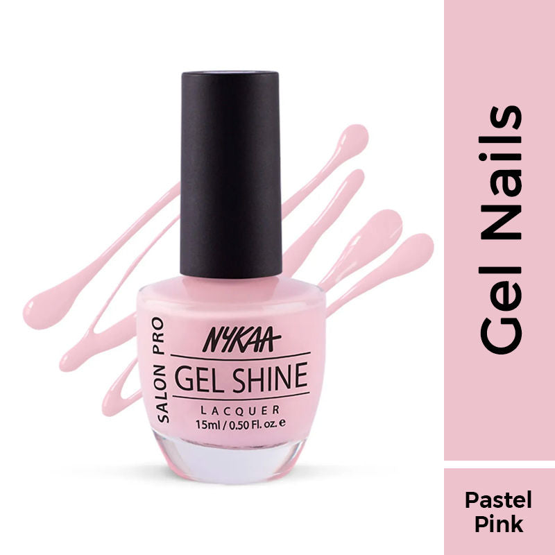Nykaa Salon Pro Shine Gel Nail Polish - Florence Spritz 51 - Stockholm Alleys 216