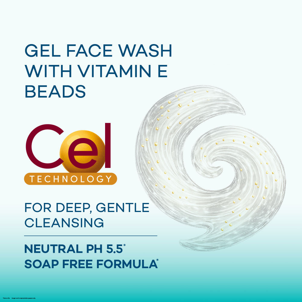 Face Wash, Vitamin E, Brightens, Protects Against Pimples & Blemishes