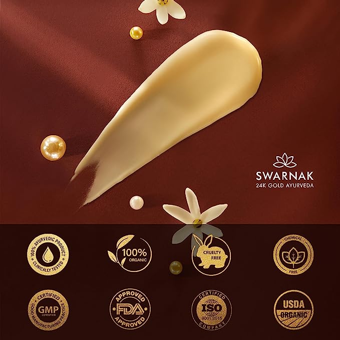 24K Gold Ayurveda Rich Body Cream
