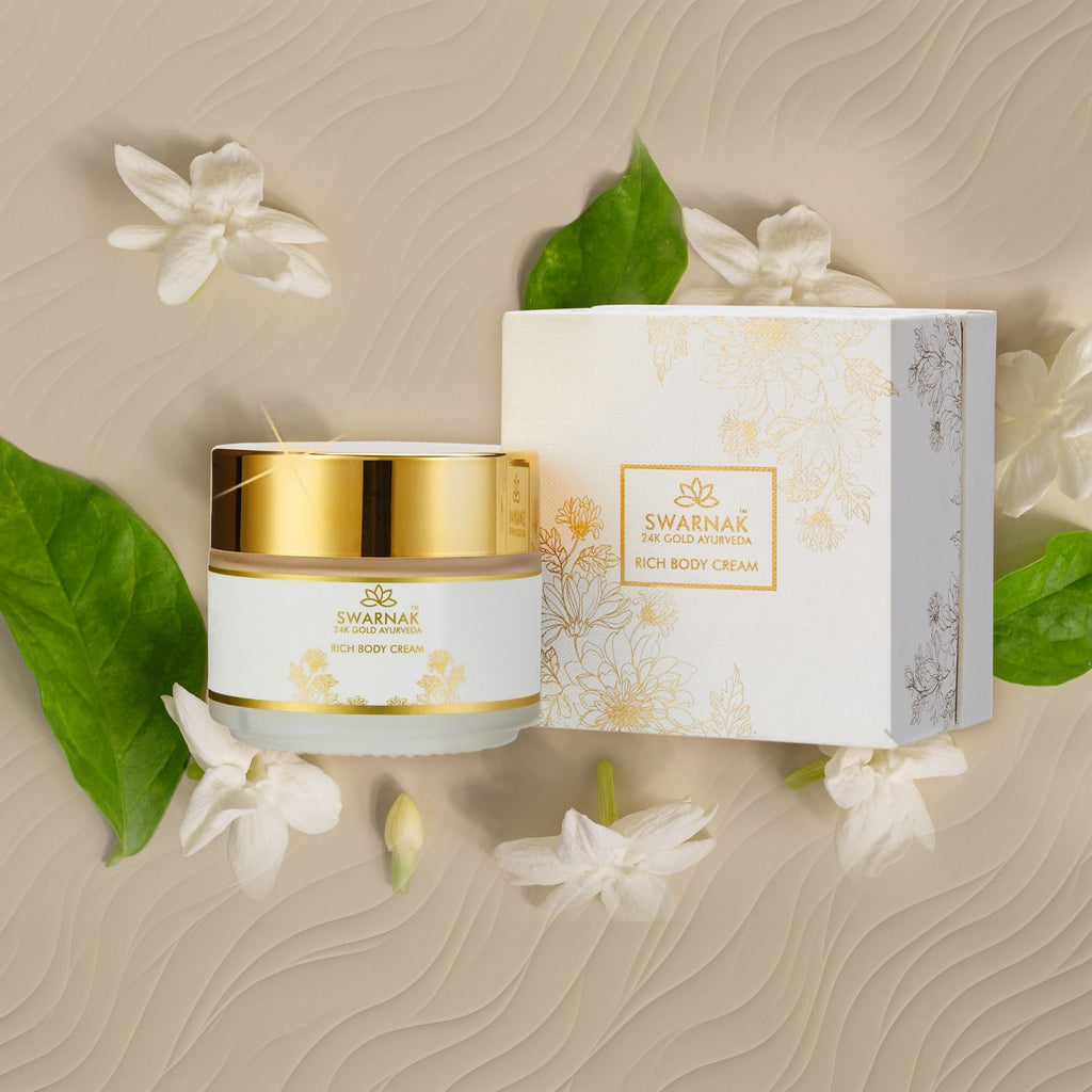 24K Gold Ayurveda Rich Body Cream